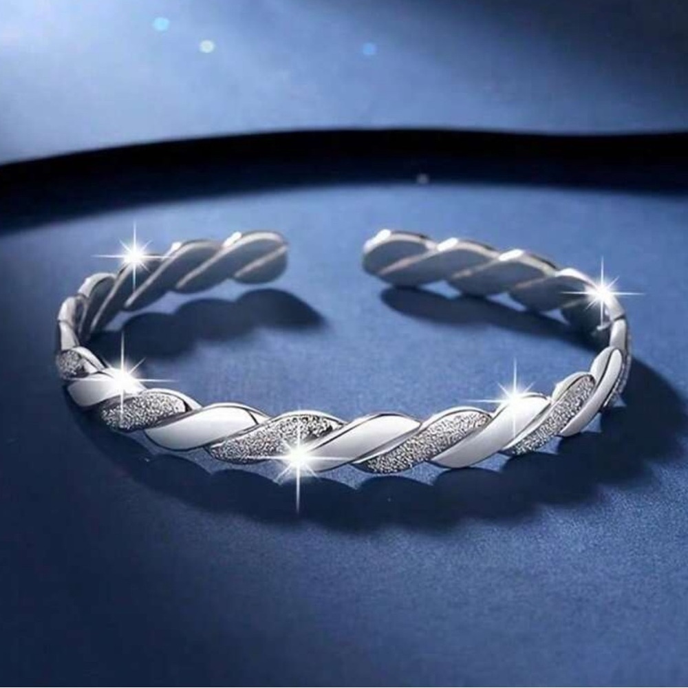 DIAMOND CABLE ROPE BRACELET